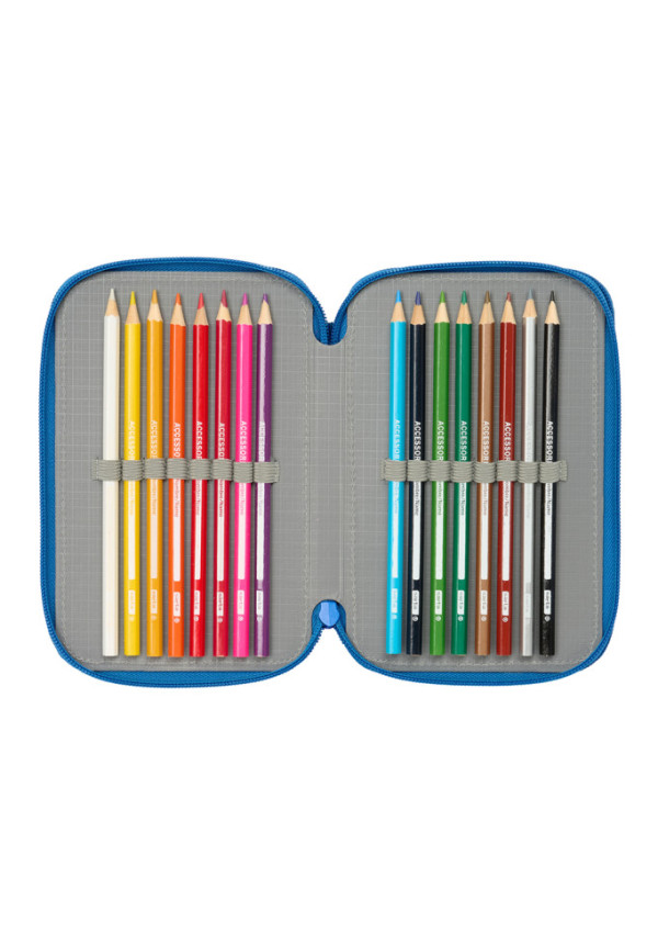 Plumier triple SUPERMAN