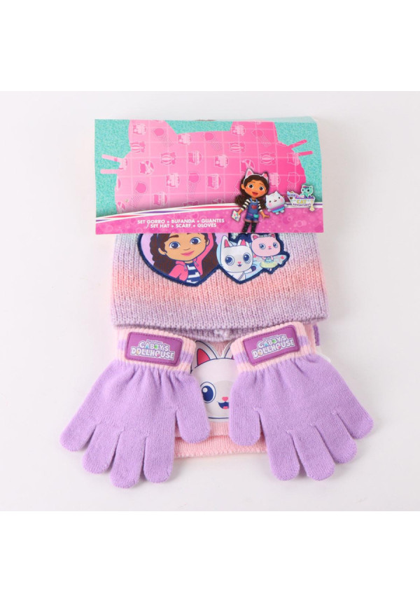Set gorro guante bufanda GABBYs