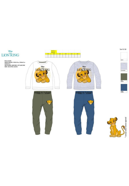 Pijama algodón REY LEÓN 