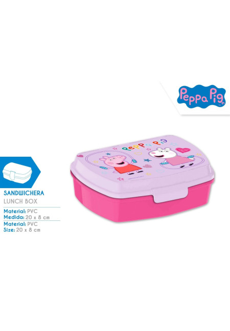 Tupper rectangular PEPPA PIG