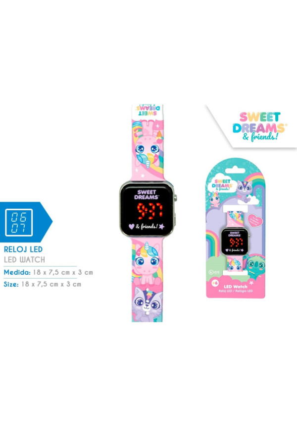 Reloj digital led UNICORNIO