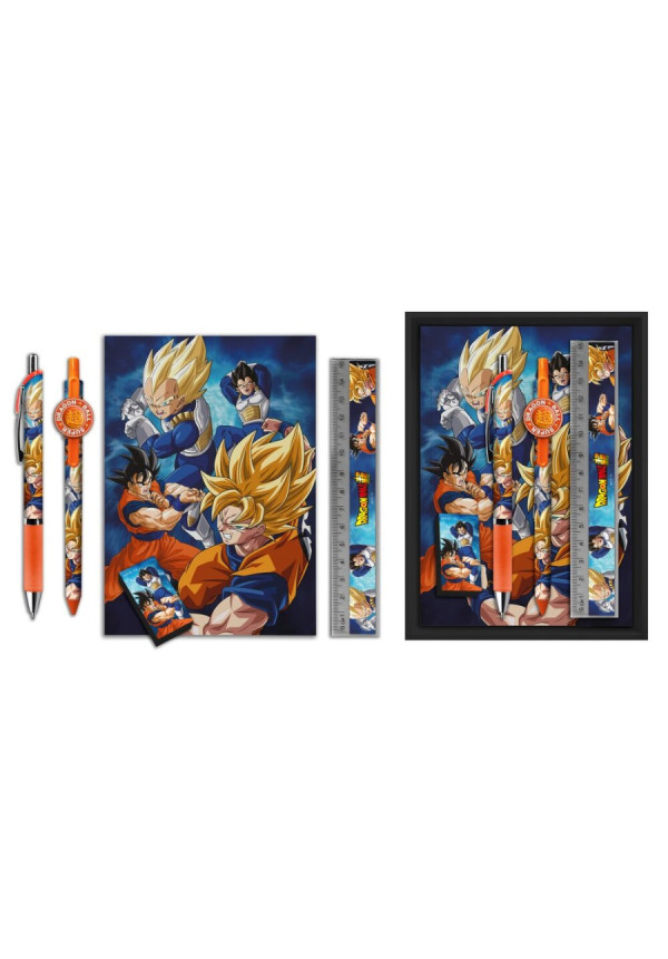 Caja con papeleria DRAGON BALL