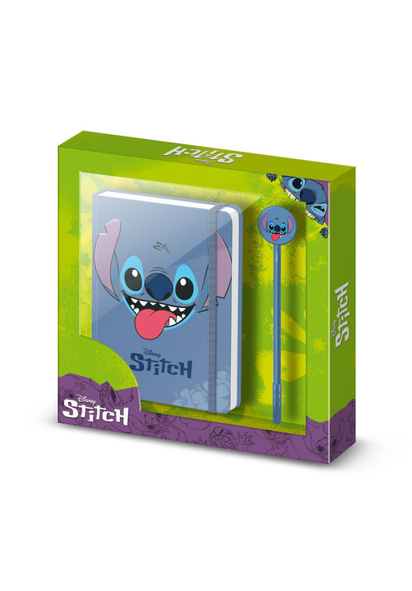 Set diario + boli STITCH