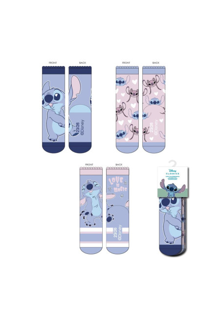 Set 3 calcetines STITCH