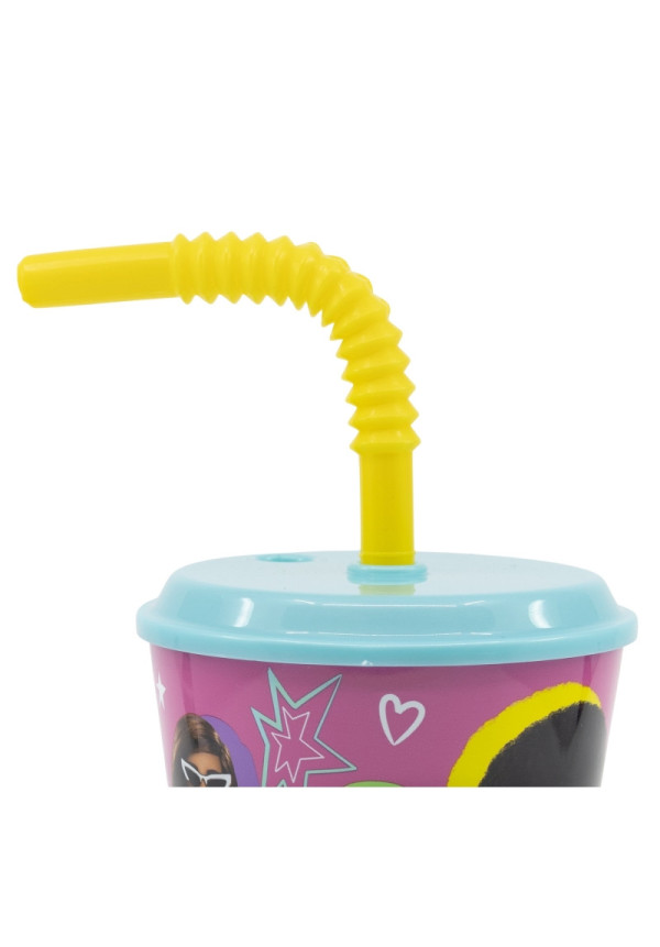 Vaso caña 430ml BARBIE