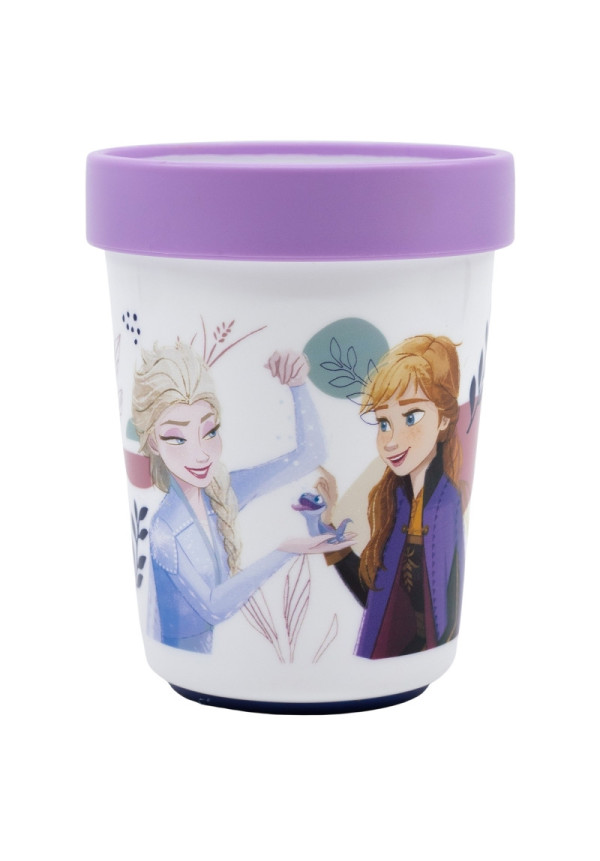Vaso 260ml antidesliz. FROZEN trust the journey