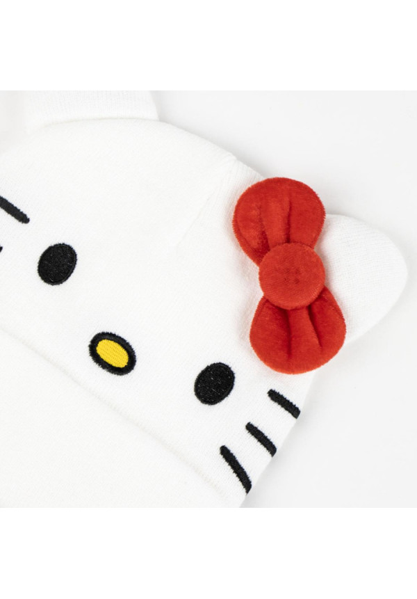 Set gorro guante HELLO KITTY