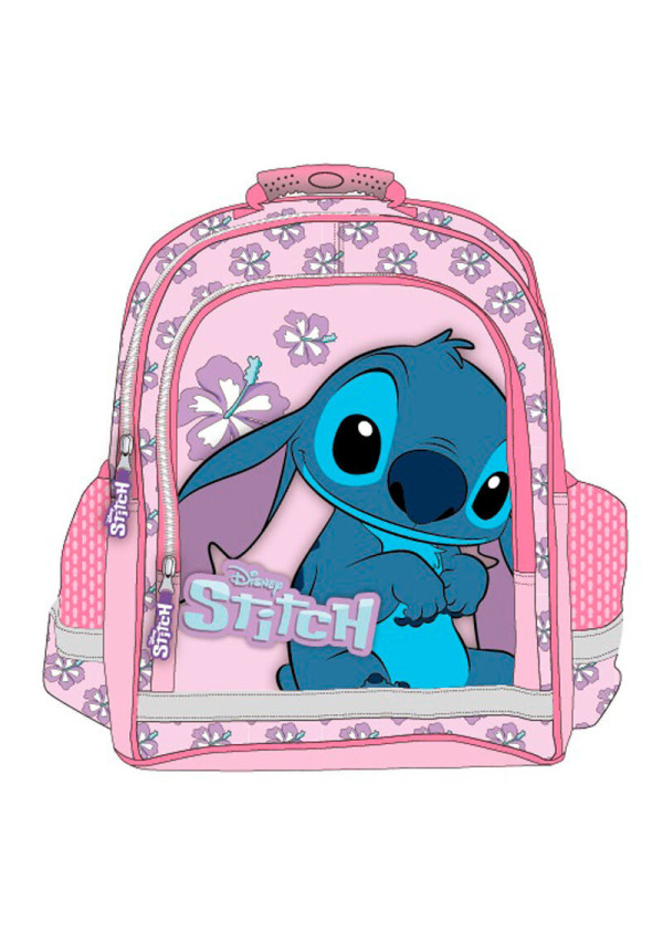 Mochila 42cm STITCH flowers