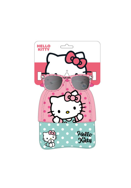 Set gorra + gafas HELLO KITTY