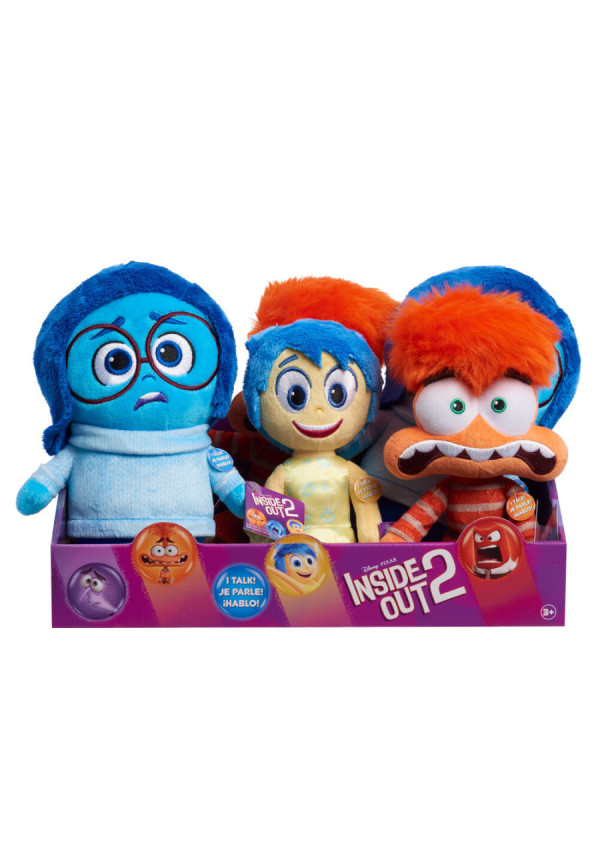 Peluche 25cm INSIDE OUT sonido
