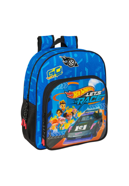 Mochila 38cm HOT WHEELS lets race