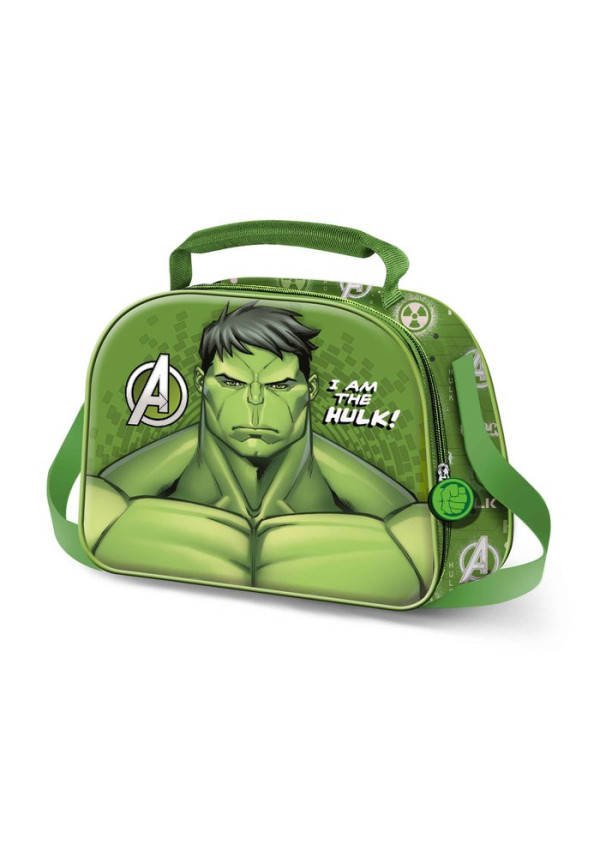 Bolsa termica merienda HULK 