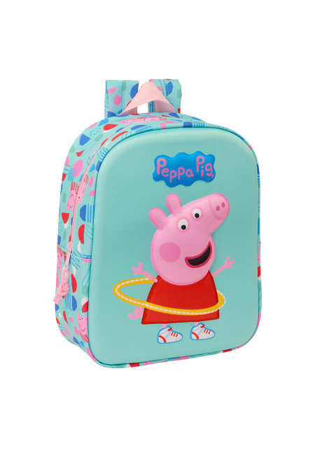 Mochila 27cm 3D PEPPA