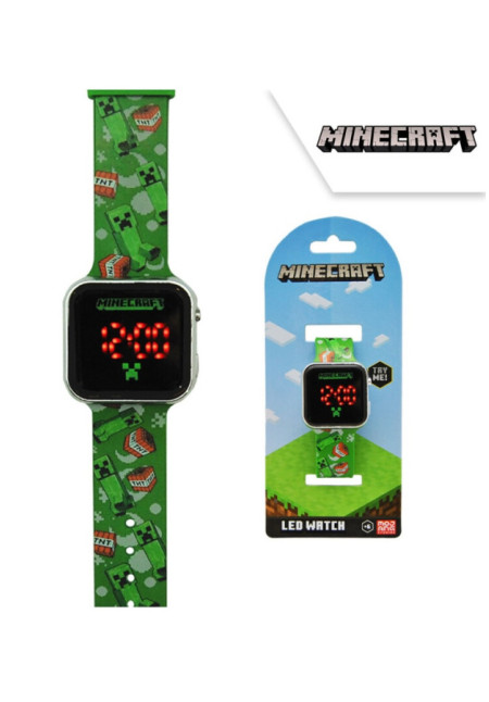 Reloj led MINECRAFT