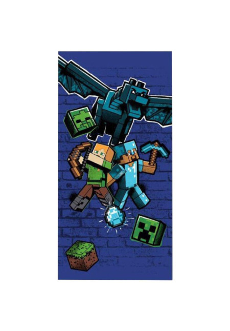 Toalla micro MINECRAFT