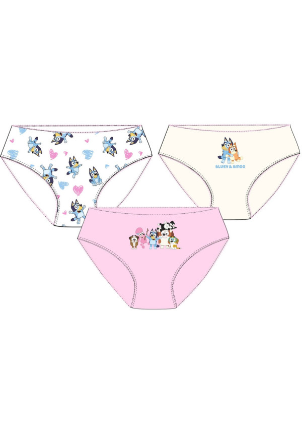 Set 3 slip BLUEY