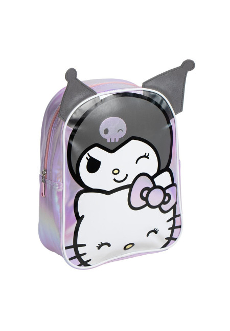Mochila 28cm HELLO KITTY kuromi