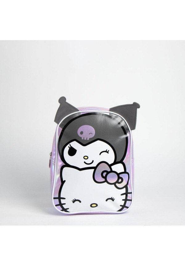 Mochila 28cm HELLO KITTY kuromi