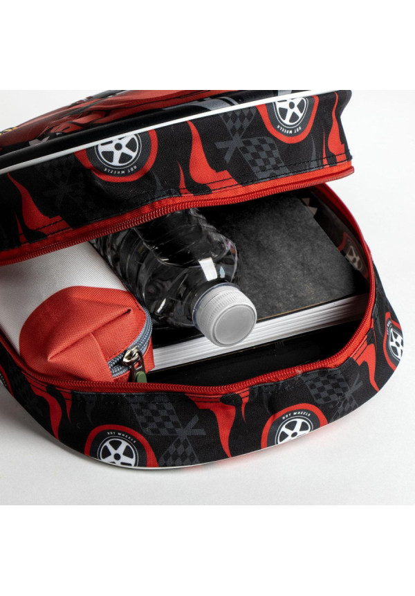 Mochila 31cm 3D HOT WHEELS
