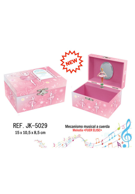 Joyero musical bailarina window
