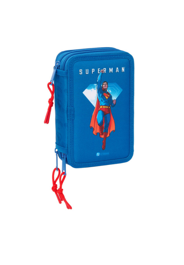 Plumier triple SUPERMAN