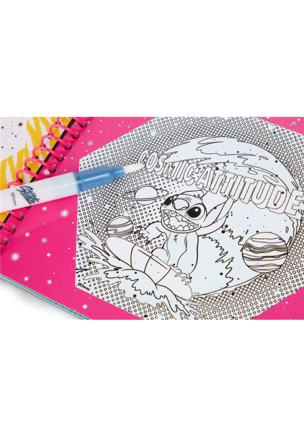 Libro magico pinta con agua STITCH