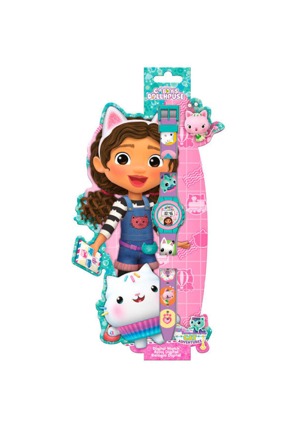 Reloj digital GABBYs DOLLHOUSE