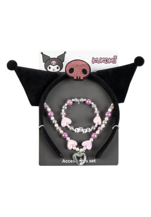 Set diadema + joyas KUROMI
