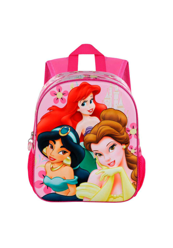 Mochila 31cm 3D PRINCESAS