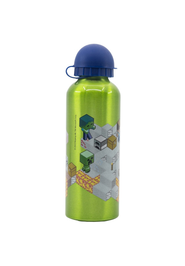 Botella 530ml aluminio MINECRAFT