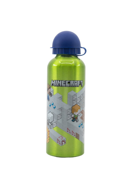 Botella 530ml aluminio MINECRAFT