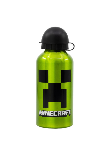 Botella 400ml aluminio MINECRAFT