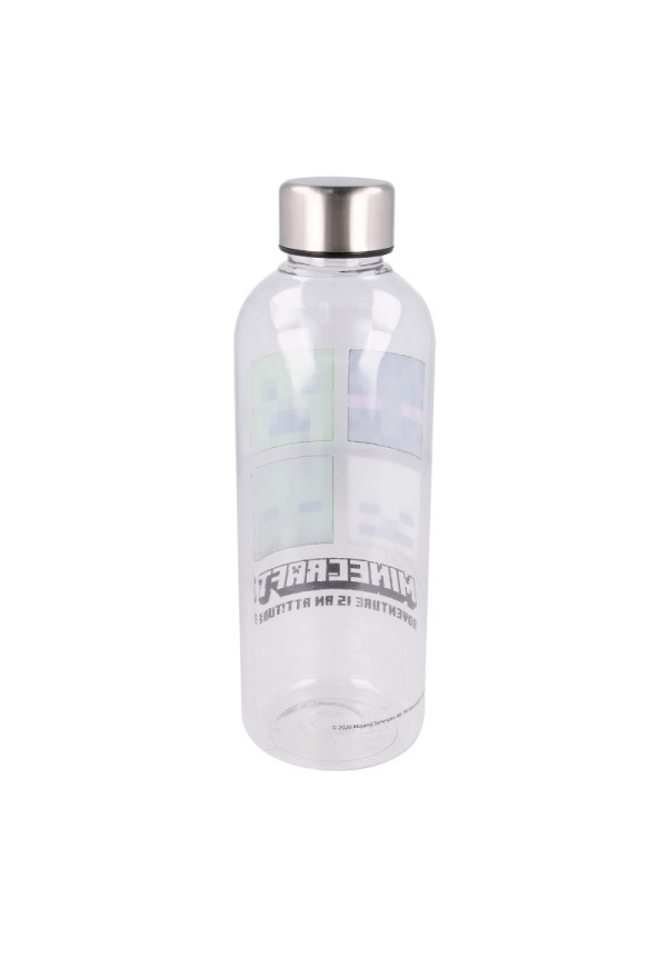 Botella transp. 850ml MINECRAFT