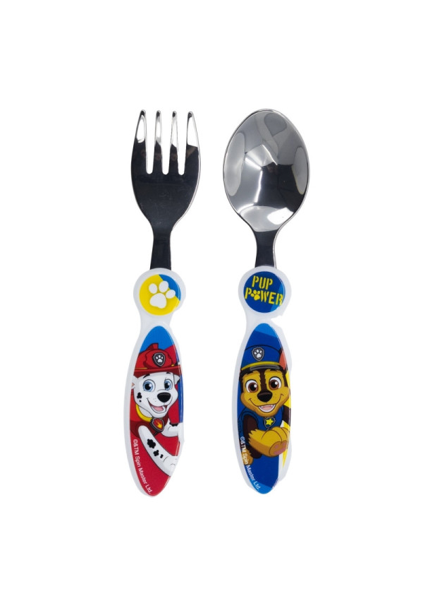 Set cubiertos metal PAW