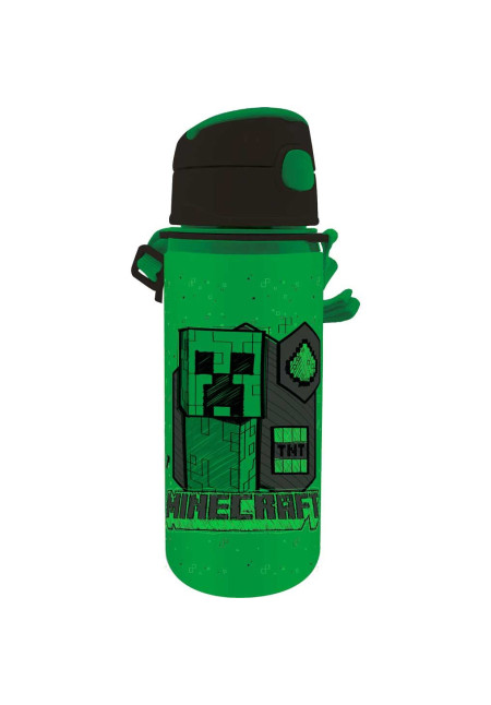 Botella 600ml correa MINECRAFT