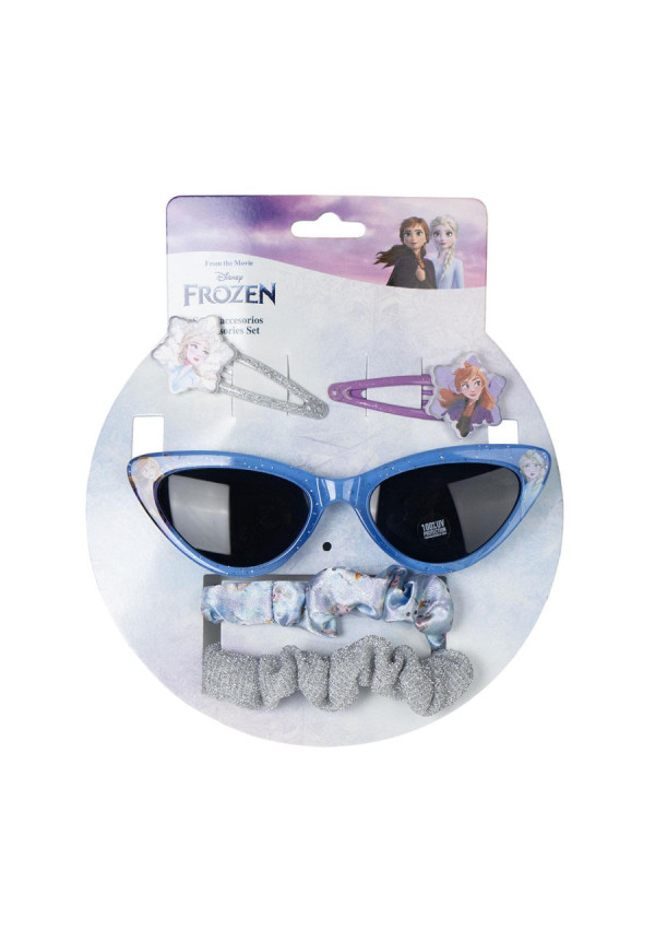 Set pelo + gafas FROZEN 