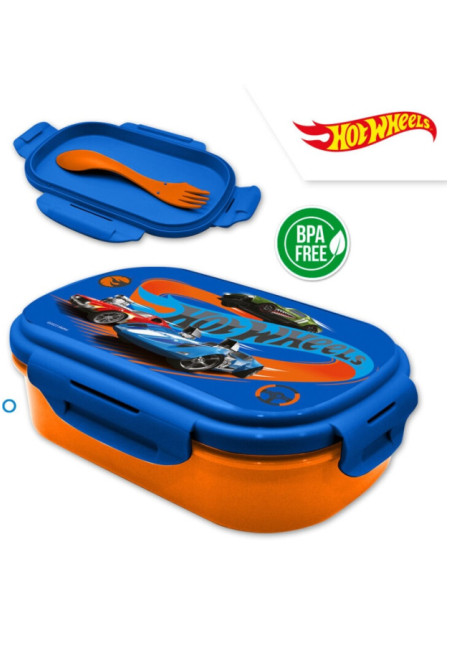Sandwichera cubiertos HOT WHEELS