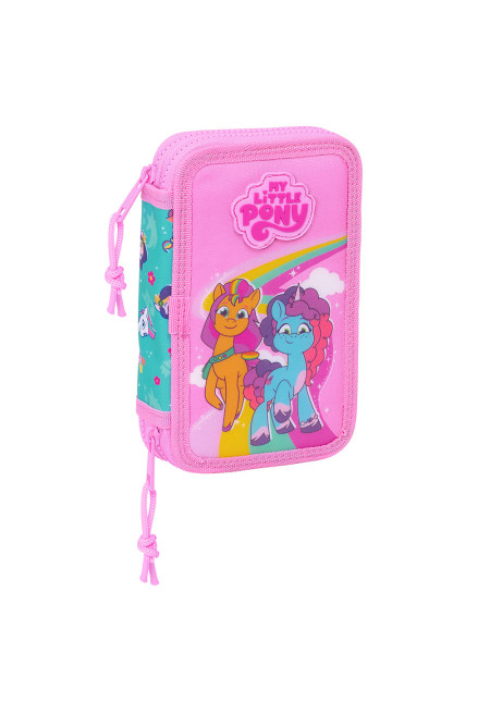 Plumier doble MY LITTLE PONY magic
