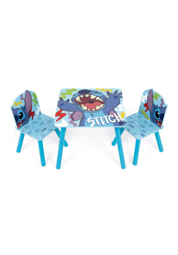 Set mesa + 2 sillas STITCH