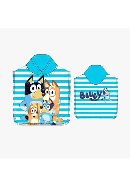 Poncho micro BLUEY