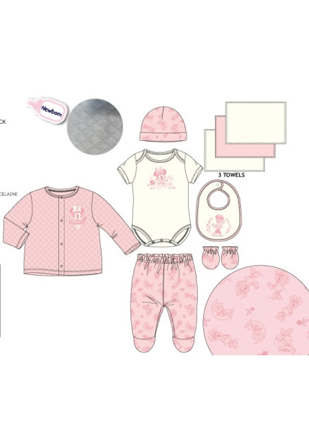 Conjunto bebe 9pc MINNIE