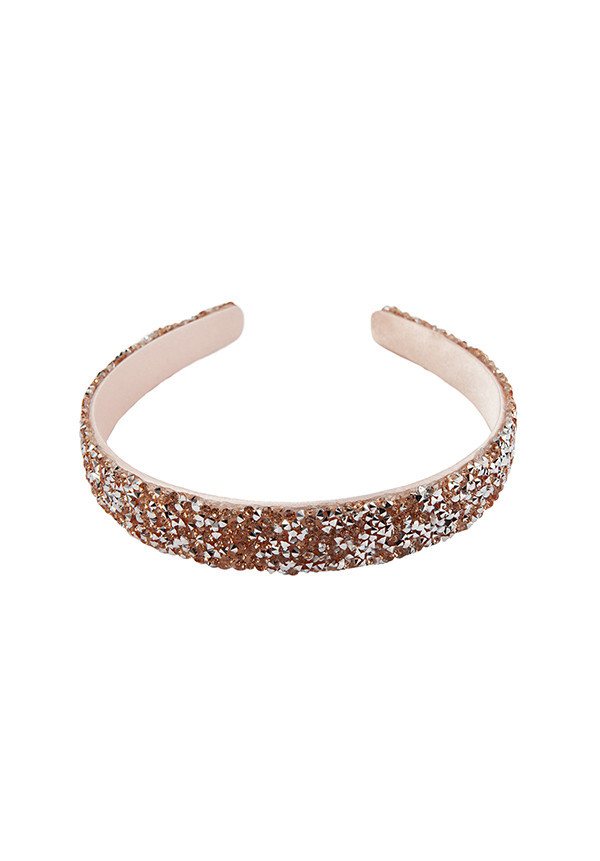 Diadema glitter gummy