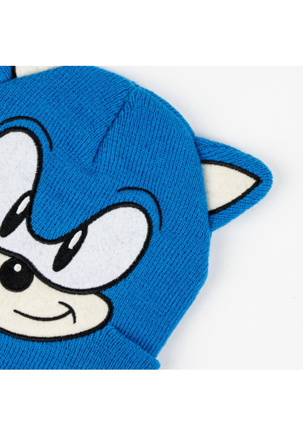 Set gorro guante SONIC