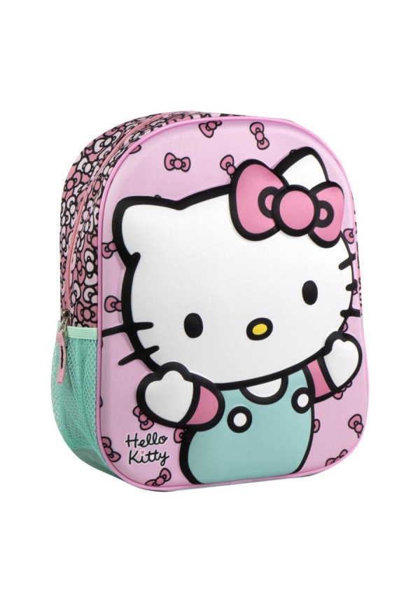 Mochila 31cm 3D HELLO KITTY