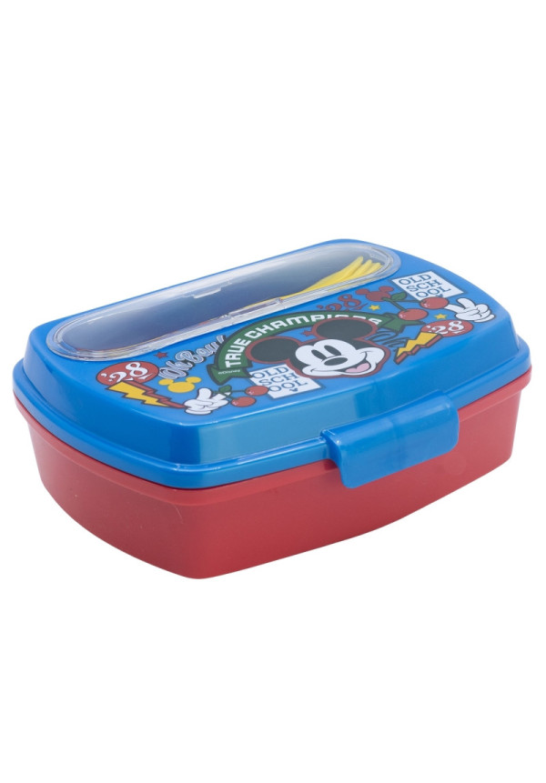 Tupper rect cubiertos MICKEY