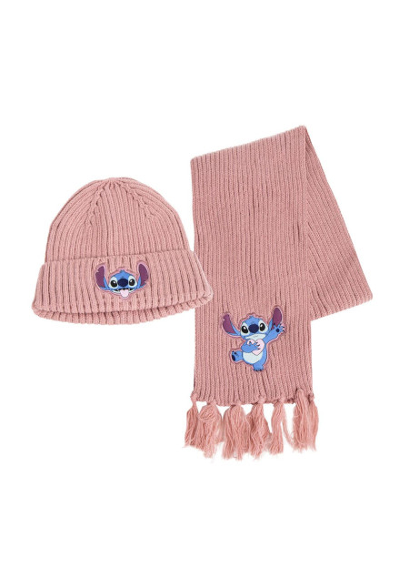 Set gorro + bufanda STITCH
