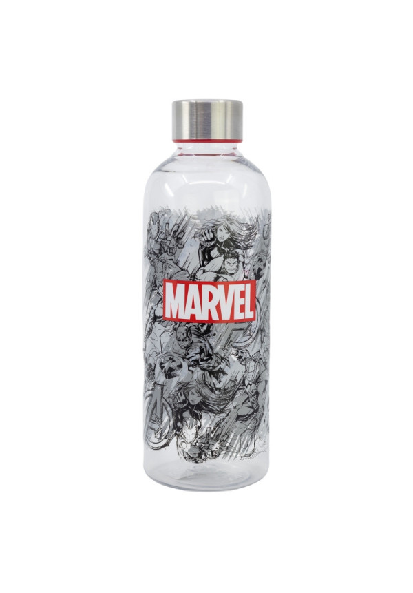 Botella transp. 850ml MARVEL