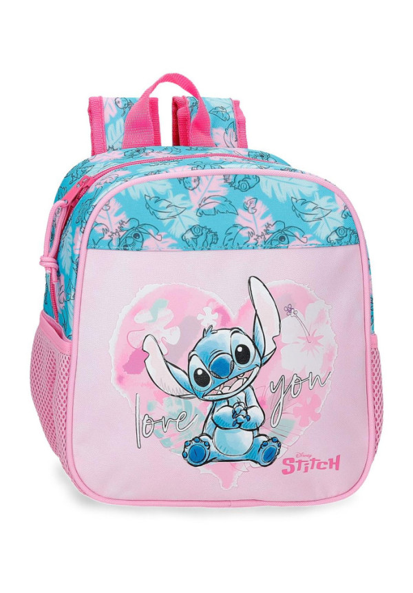 Mochila 25cm STITCH heart