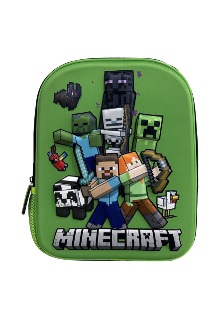 Mochila 30cm 3D MINECRAFT