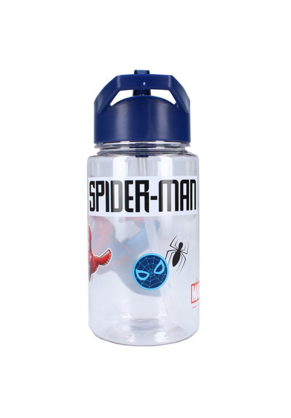 Botella pajita 450ml SPIDER